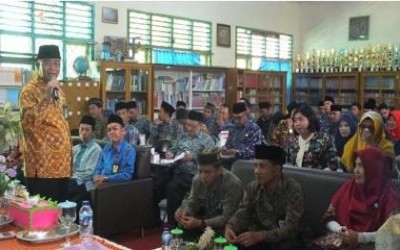 Kakanwil Kemenag Bengkulu Bengkulu Buka MGMP di MAN 2 Kepahiang