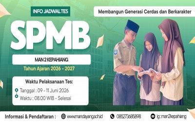 PEMBAGIAN KELOMPOK DAN JADWAL TES SPMB 2026/2027
