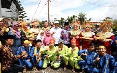 Sanggar Rentak MAN 2 Kepahiang Turut Sambut Gubernur Bengkulu